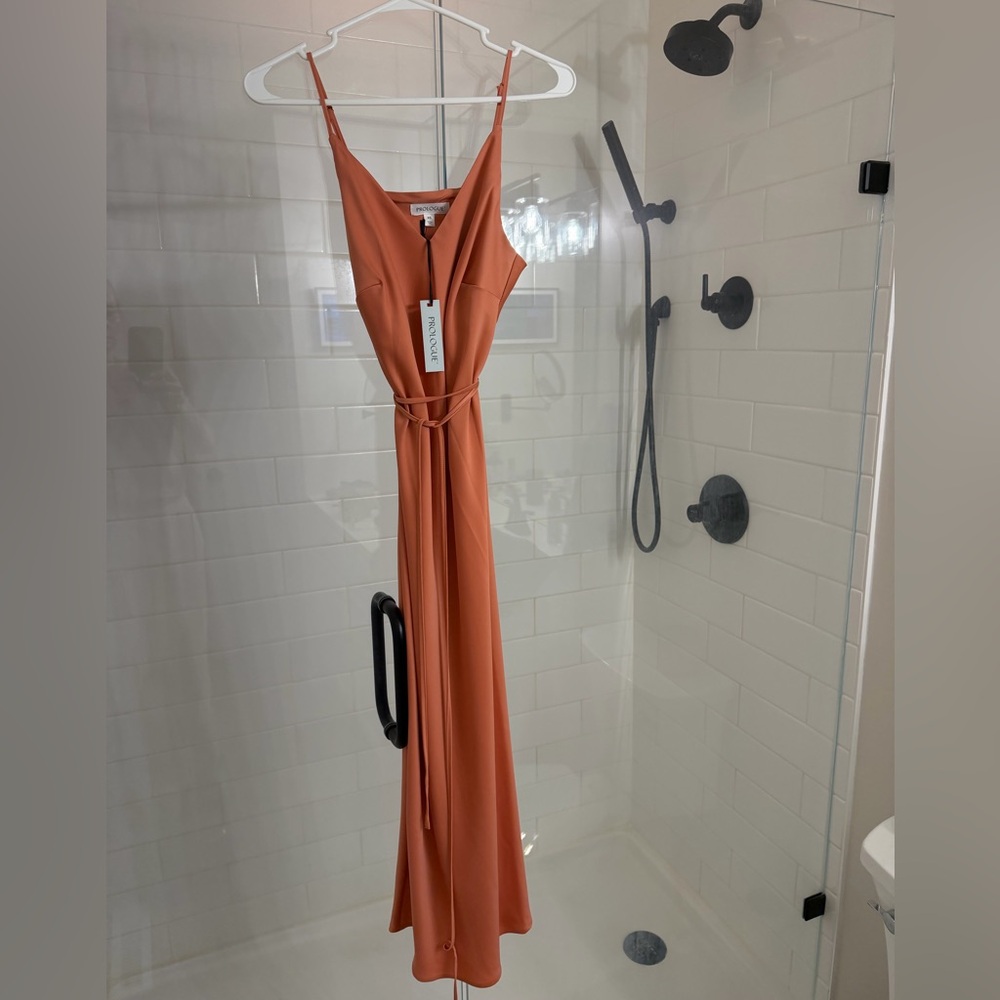 Beautiful classy Clay Color Maxi Dress